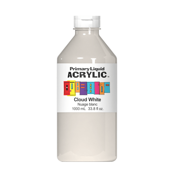 Primary Liquid Acrylic - Cloud White