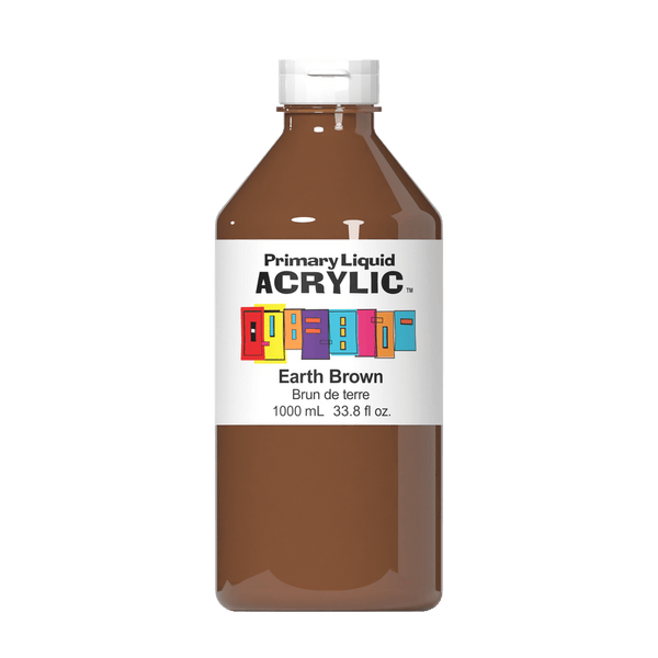 Primary Liquid Acrylic - Earth Brown