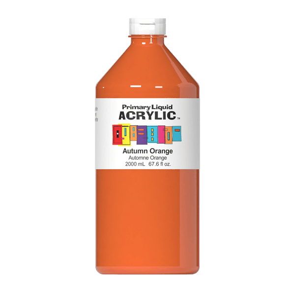 Primary Liquid Acrylic - Autumn Orange