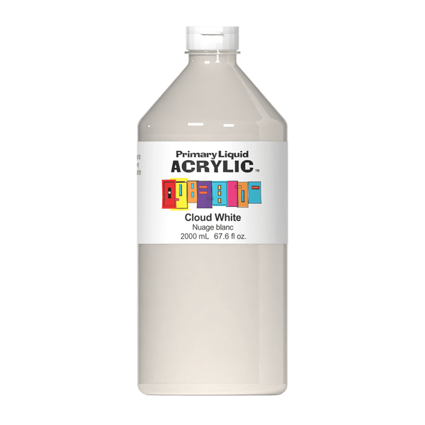 Primary Liquid Acrylic - Cloud White