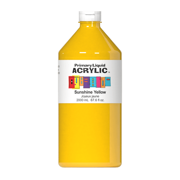 Primary Liquid Acrylic - Sunshine Yellow