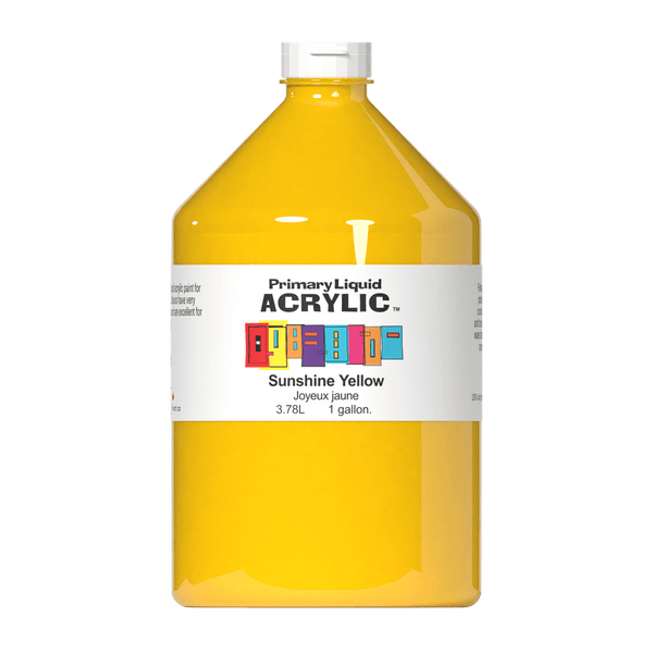 Primary Liquid Acrylic - Sunshine Yellow