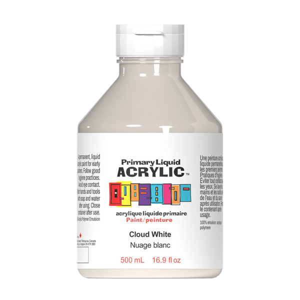 Primary Liquid Acrylic - Cloud White