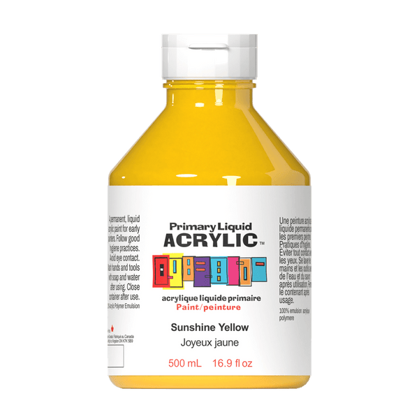 Primary Liquid Acrylic - Sunshine Yellow
