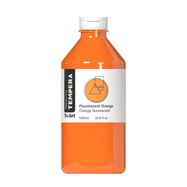 Primary Liquid Tempera - Fluorescent Orange