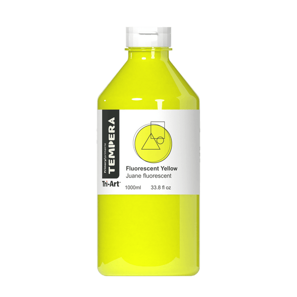 Primary Liquid Tempera - Fluorescent Yellow