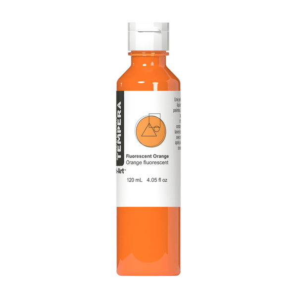 Primary Liquid Tempera - Fluorescent Orange