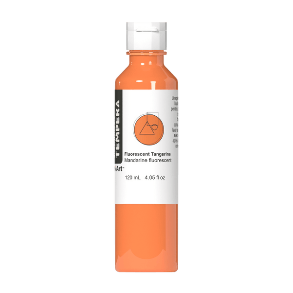 Primary Liquid Tempera - Fluorescent Tangerine
