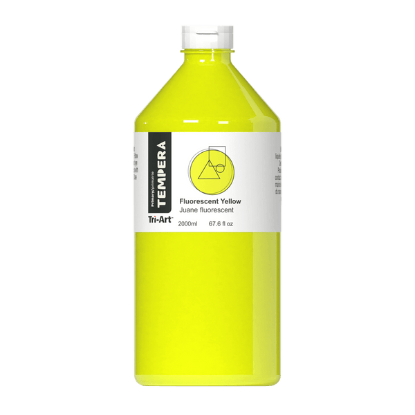 Primary Liquid Tempera - Fluorescent Yellow