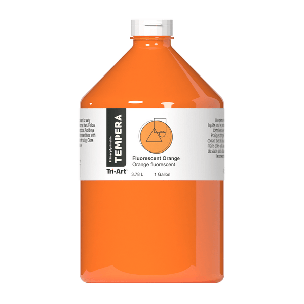 Primary Liquid Tempera - Fluorescent Orange