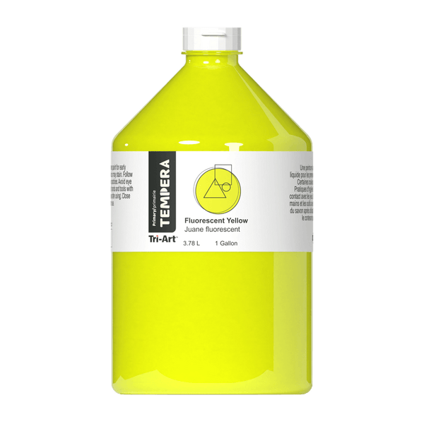Primary Liquid Tempera - Fluorescent Yellow