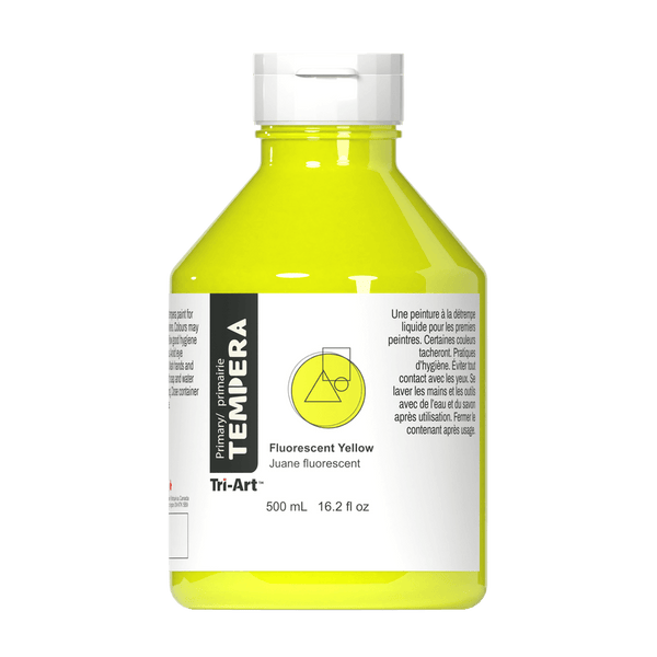 Primary Liquid Tempera - Fluorescent Yellow