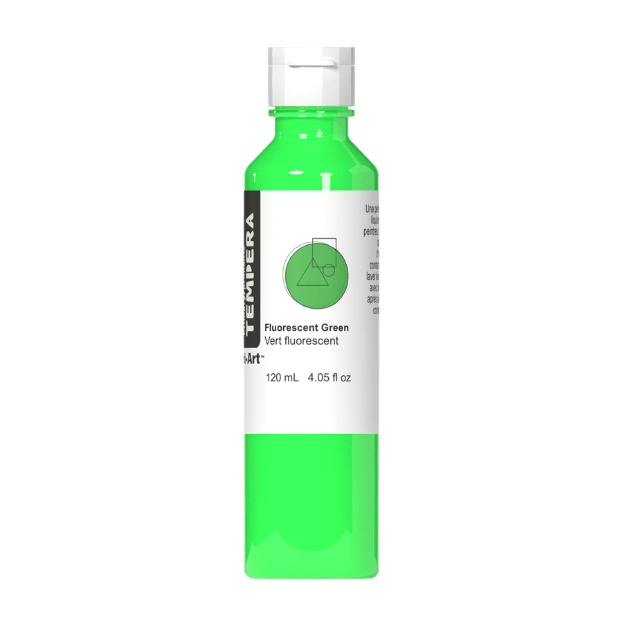 Primary Liquid Tempera - Fluorescent Green