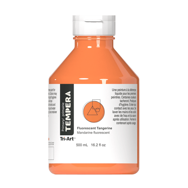 Primary Liquid Tempera - Fluorescent Tangerine