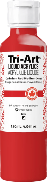 Tri-Art Liquids - Cadmium Red Medium (Hue)