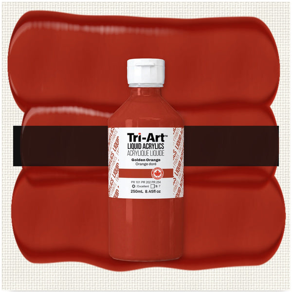 Tri-Art Liquids - Golden Orange