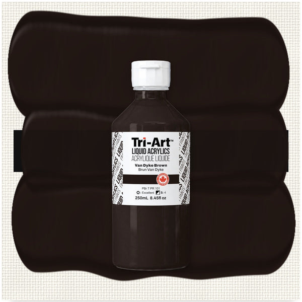 Tri-Art Liquids - Van Dyke Brown